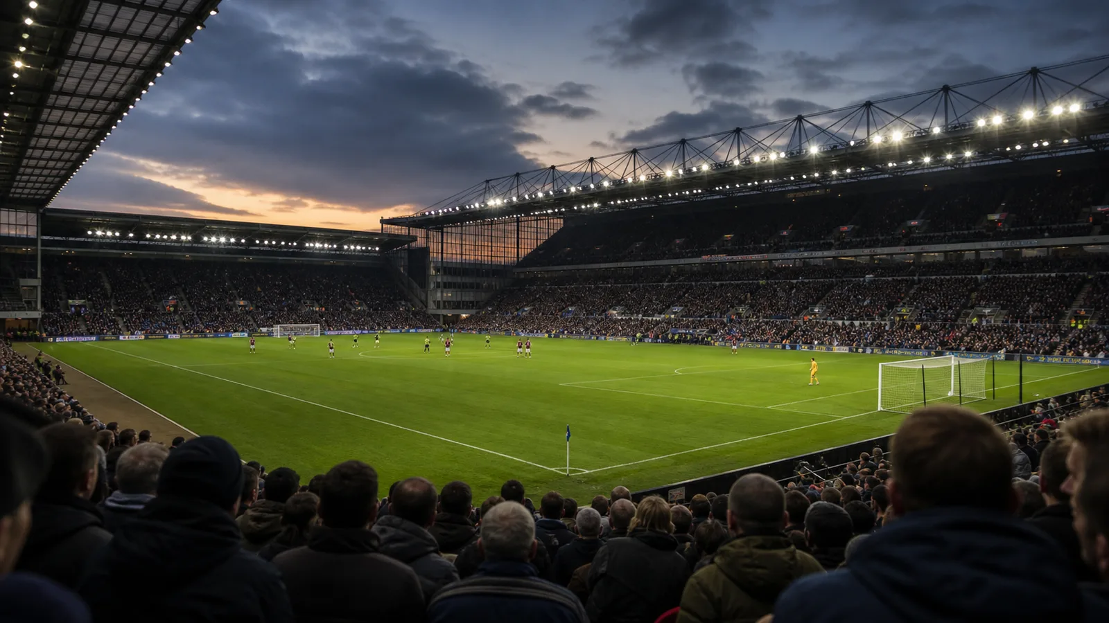 Eliteserien-arena under kamp