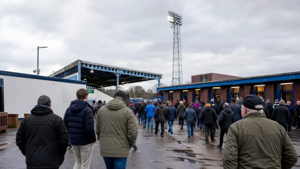 OBOS-ligaen arena og tribune for aktuell tabellstatus